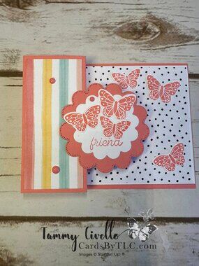 Thinking of You Card - Hand Crafted By Me